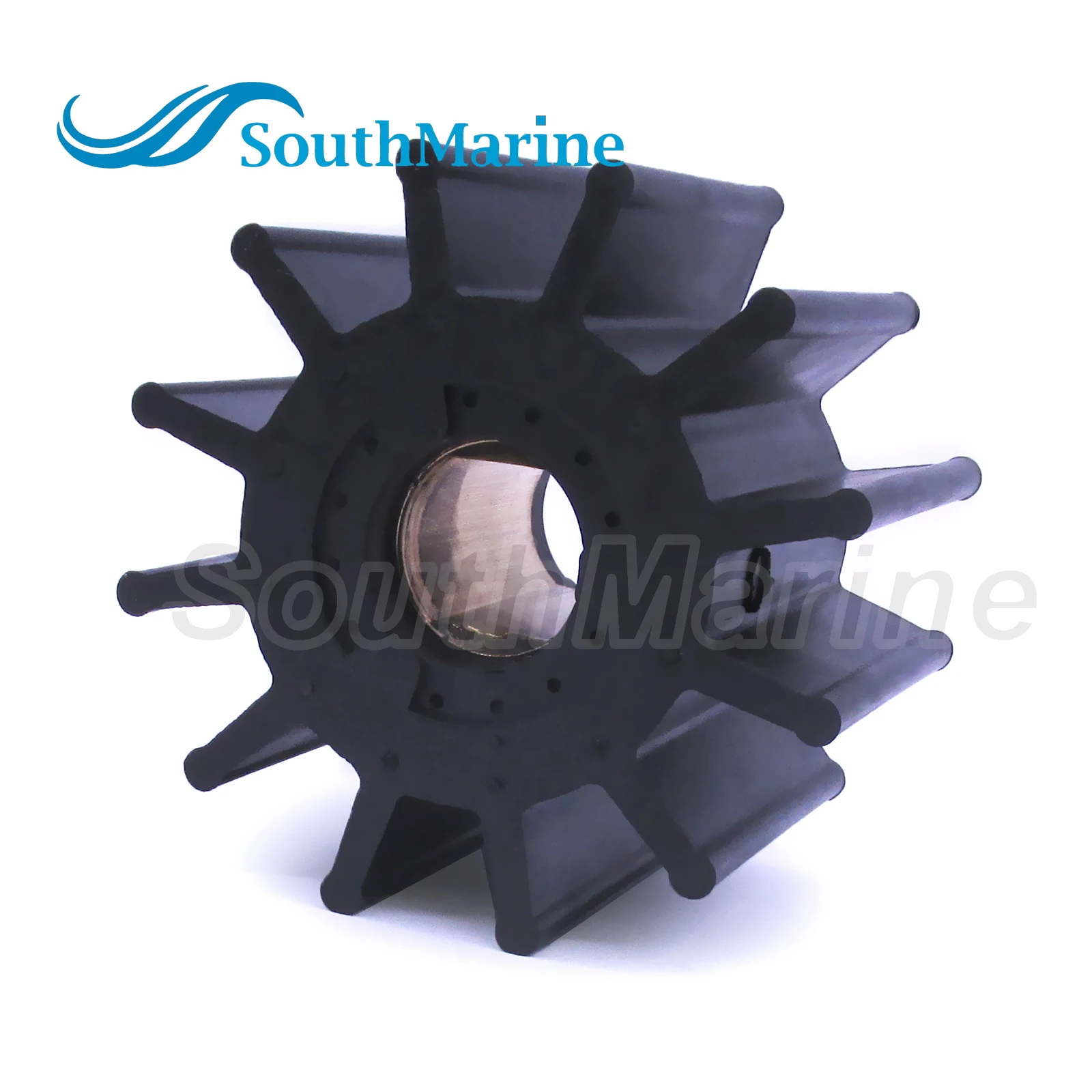 Inboard Engine Flexible Water Pump Impeller Kit 087-1201 for DJ / 8101-01 for JMP / M-1050 Motor Double Flat