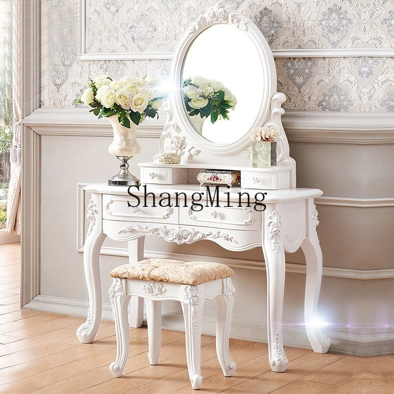 

ZYY home bedroom modern simple princess makeup cabinet dressing table studio dressing table
