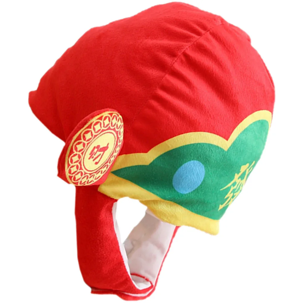 

Of Carnival Photo Prop Wealth Hat Adjustable Party Costume Carnival Photo Prop New Year Festival Cosplay Headgear