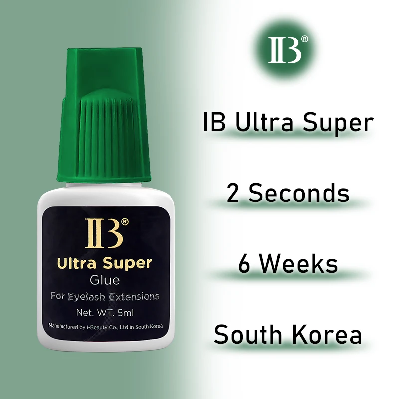 1 bottle IBeauty Ultra Super IB Lash Glue Fake Eyelash Extension Korea 2s Fast Dry Long Lasting Makeup Tools Adhesive Supplies