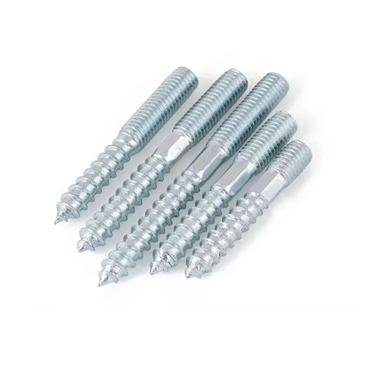 Carbon Steel Plum Blossom Headless Double Head Pointed Tail Self-Tapping Screw M6M8M10M12
