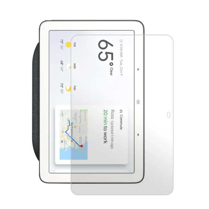 Закаленное стекло для Google Home Hub 7,0 дюйма, Защита экрана для планшета Nest Hub Max 10 дюймов, без пузырьков, прозрачная защитная пленка HD