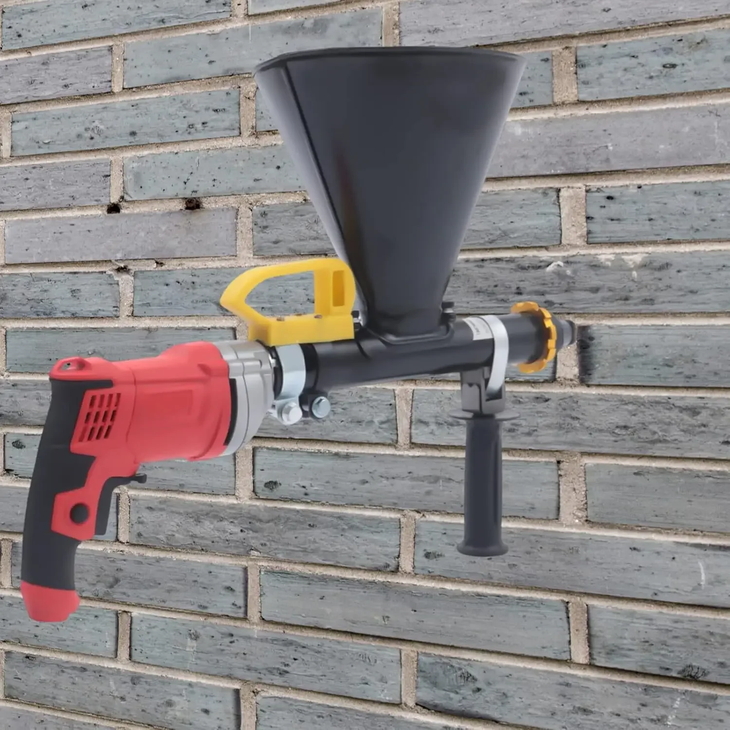 Electric Gun 700W Electric Mortar Grout Tuck Pointing Gun Sprayer Stone Cement Caulking Pointing Brick Tile Grouting Mortar