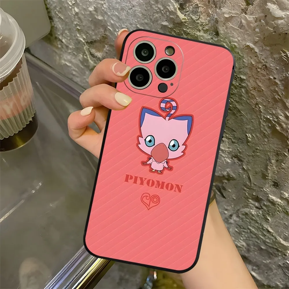 Cartoon Digimon Phone Case for iphone 13 11 15ProMax 14 12 Pro Xs Max Mini Xr X 7 8 6 6s Plus Shell Coque