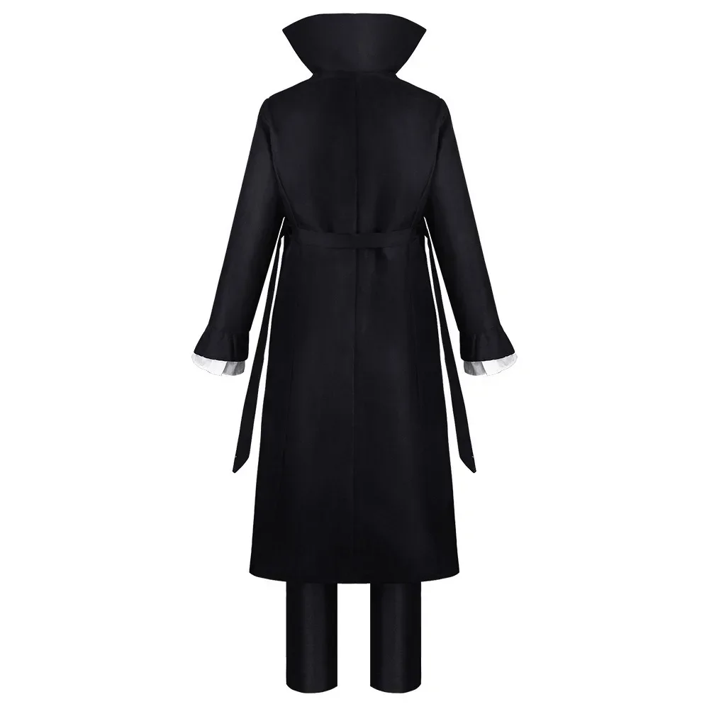 Ryunosuke Akutagawa Cosplay Costume Black Trench Coat With Shirt Pants Ryunosuke Akutagawa Outfits For Comic Con Costume de Cosp