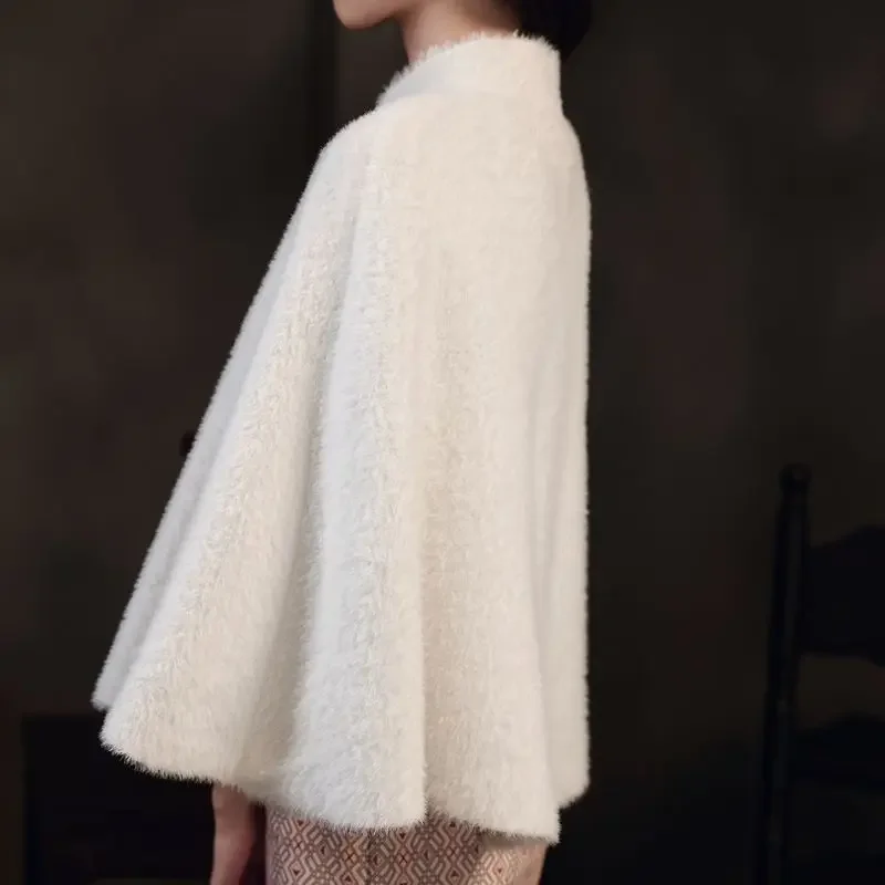 Faux Fur Party Wrap Winter Warm Wedding Bolero High Quality Wedding Coat Bridal Shawl Party Cape Wholesale 2024 New E159
