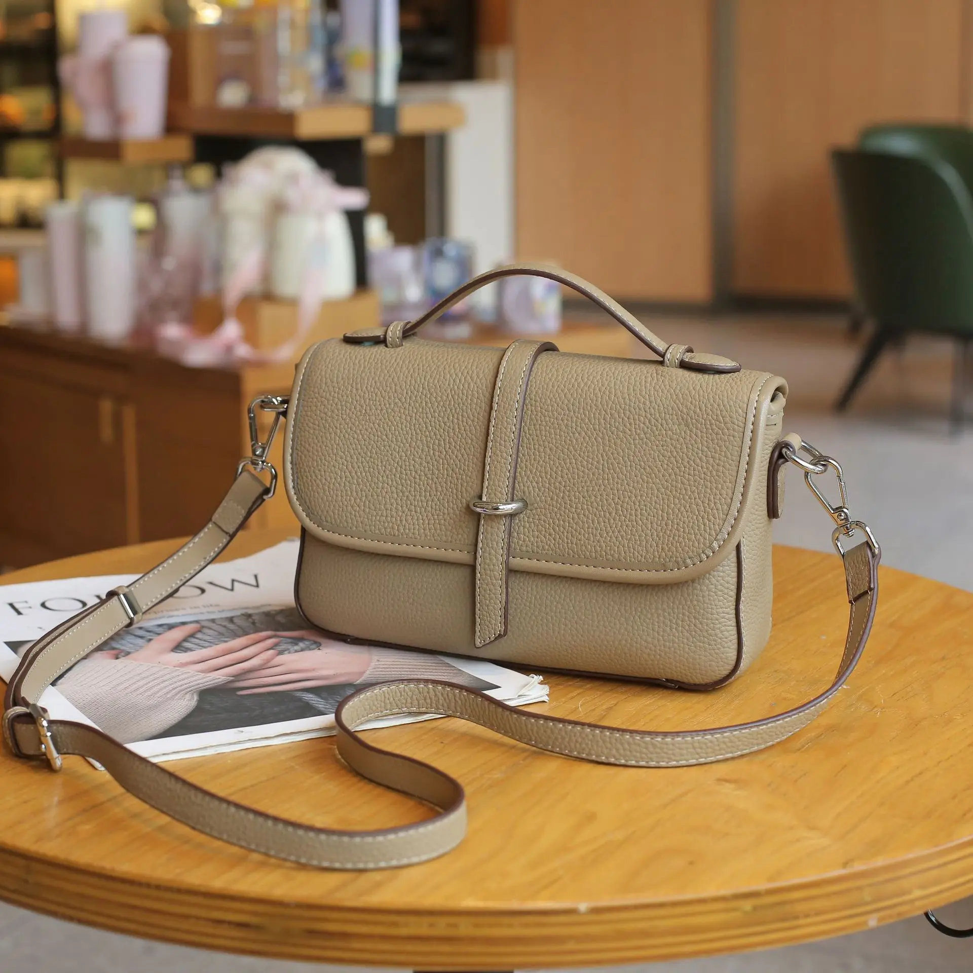 2024 Tote Cowhide Bag for Women Shoulder Crossbody Genuine Original Replicas Designer Luxury brand Real Leather Carrying Handbag