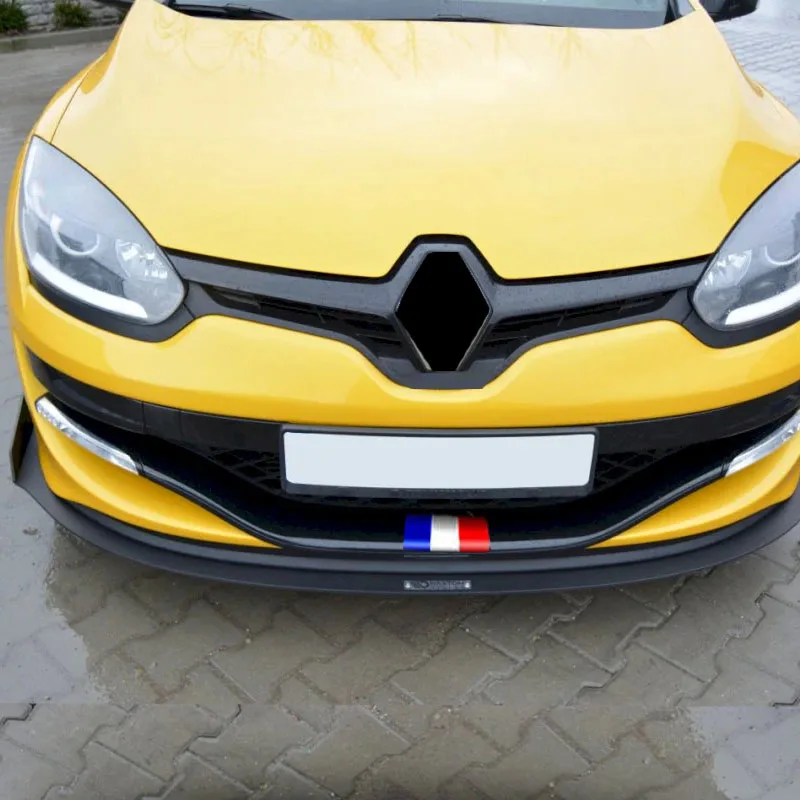 French Flag Car Front Bumper Vinyl Sticker Decal For Renault Megane Mk3 RS 250 265 275 Sport GT