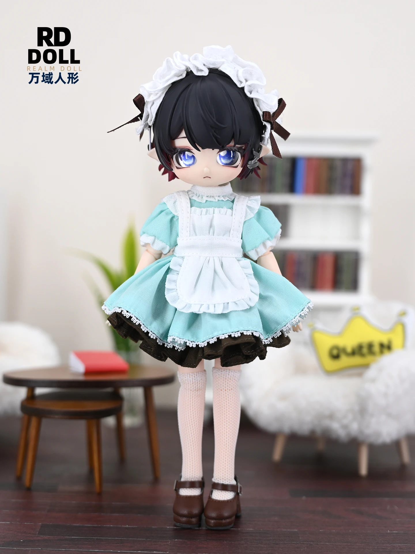 مجموعة Wanyu Hominid "يوم الخادمة" - ملابس دمى BJD كبيرة الحجم بمقياس 1/6 لجسم MJD OB11 Escape Body Moonlight والجسم الميتاني