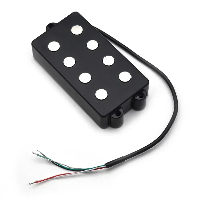 Open Bass Guitar Pickup 4 String Double Coil Humbucker Pickup Ceramic Magnet 57MM for Music Style Bass Guitar Accessories