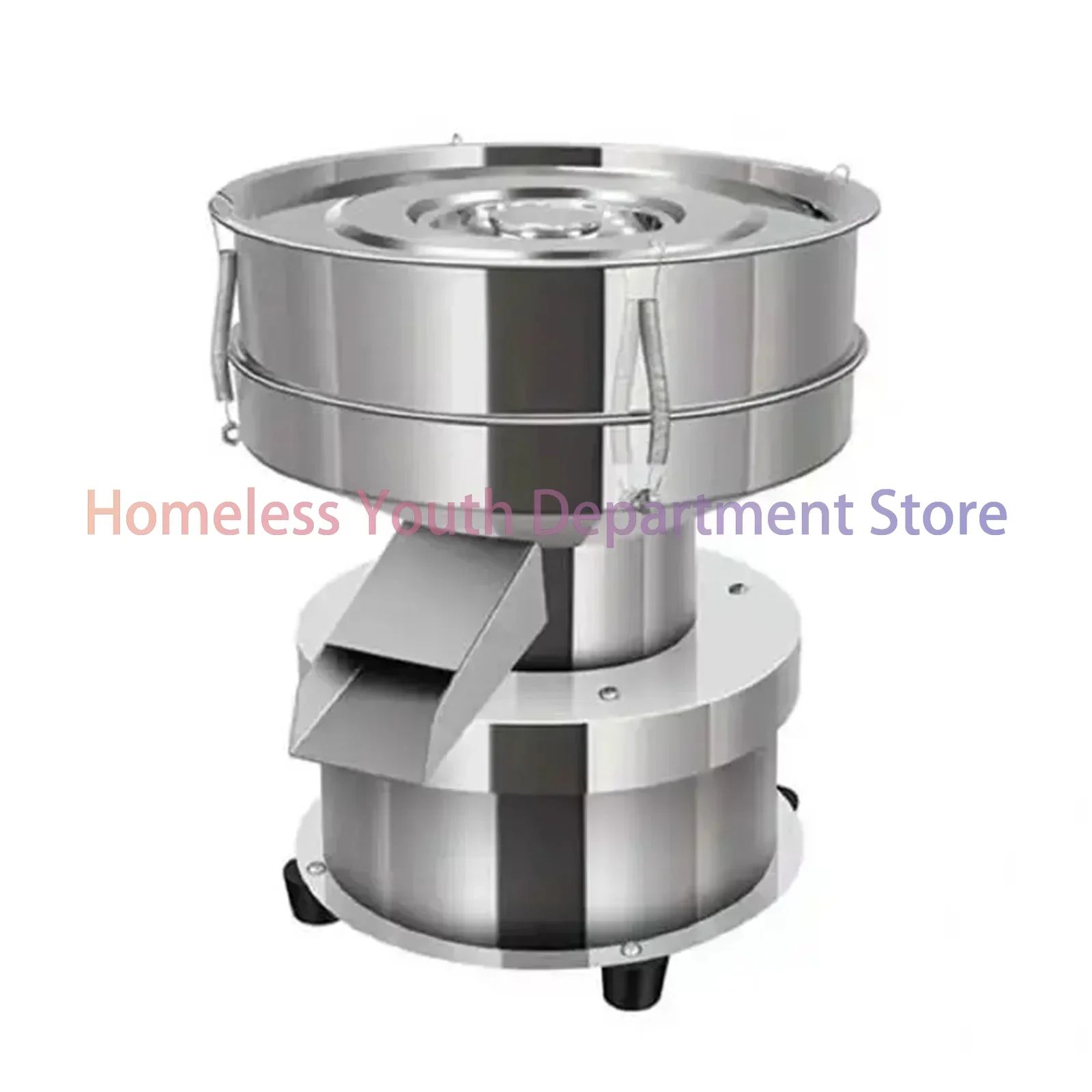 

110/220V electric stainless steel powder screening machine spray powder screening flour sugar powder vibrating screen