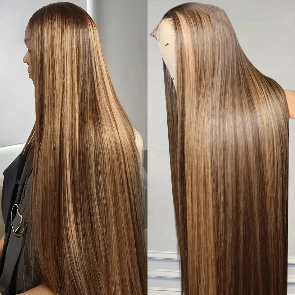 

Накладные парики из натуральных волос 30-36 дюймов, с HD-кружевной основой, предварительно выщипанные, 13x4, 13x6, прямые, бразильские, с фронтальной кружевной вставкой