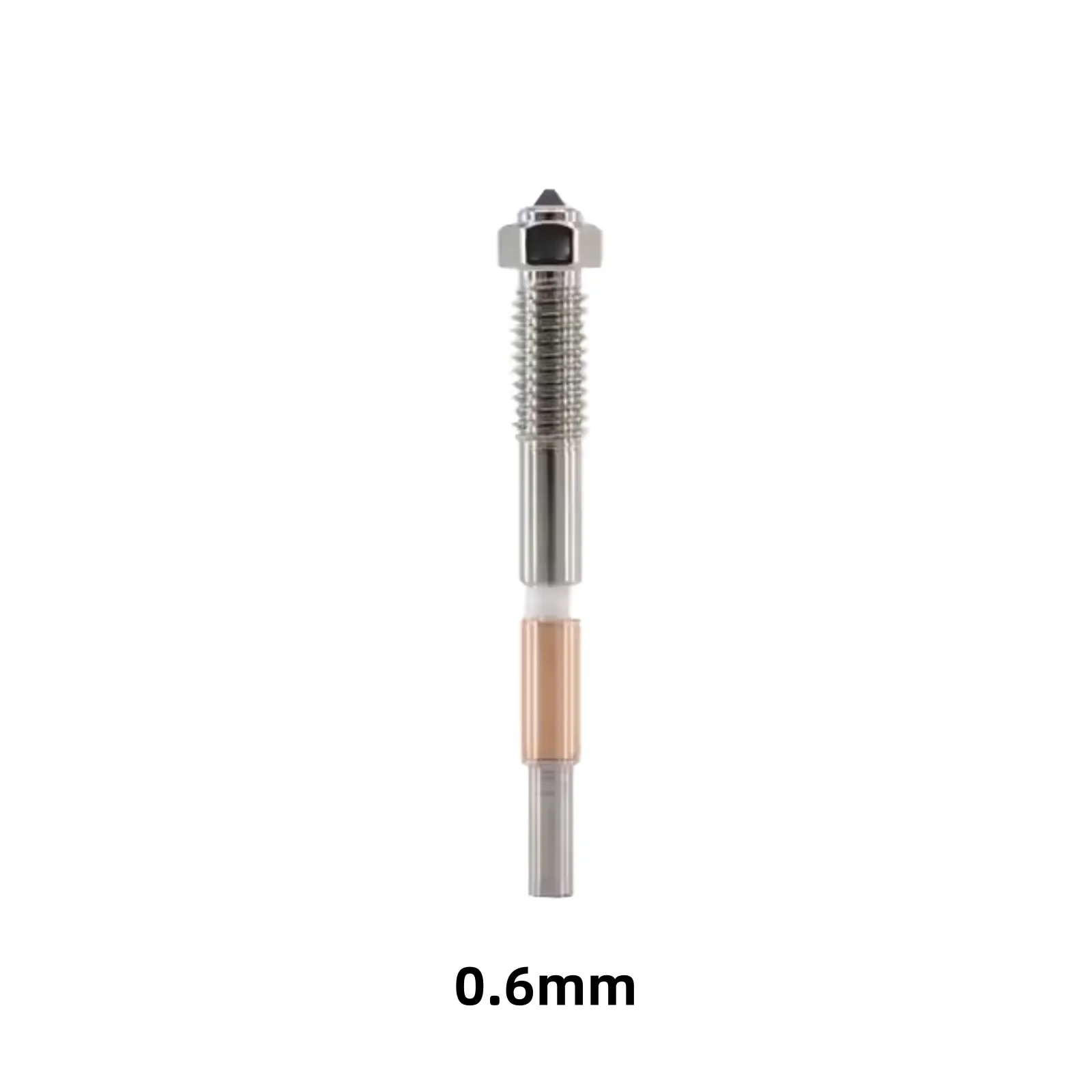 Hot End para impresora 3D QIDI Q2 Combo, boquilla bimetálica de repuesto rápido de 0,2/0,4/0,6/0,8mm para piezas de actualización QIDI Q2 Hotend