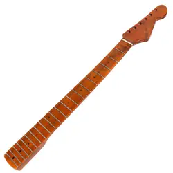 21 Frets Electric Guitar Neck Canadia Maple For DIY Strat Replacement Parts，Exquisite products