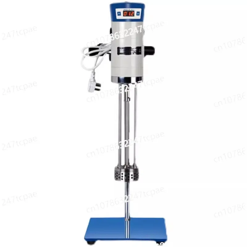 220V JRJ300-CSH Shearing Emulsifying Mixer Digital CSH Display Timer High-Speed Homogeneous Mixer 200-11000r/min