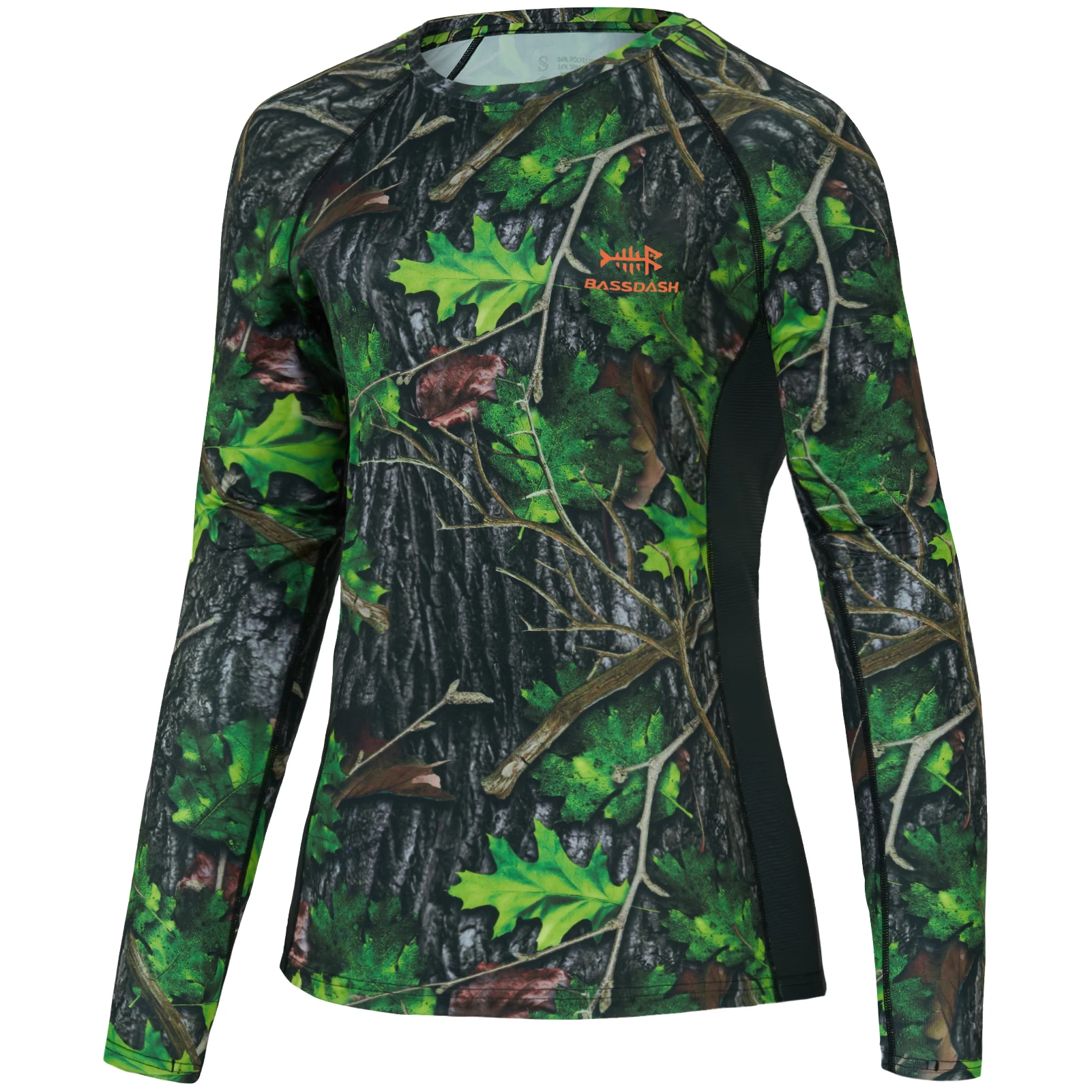 

Bassdash Women’s Camo Hunting Shirt Long Sleeve UPF 50+ Sun Protection Performance Tee fishing Hiking