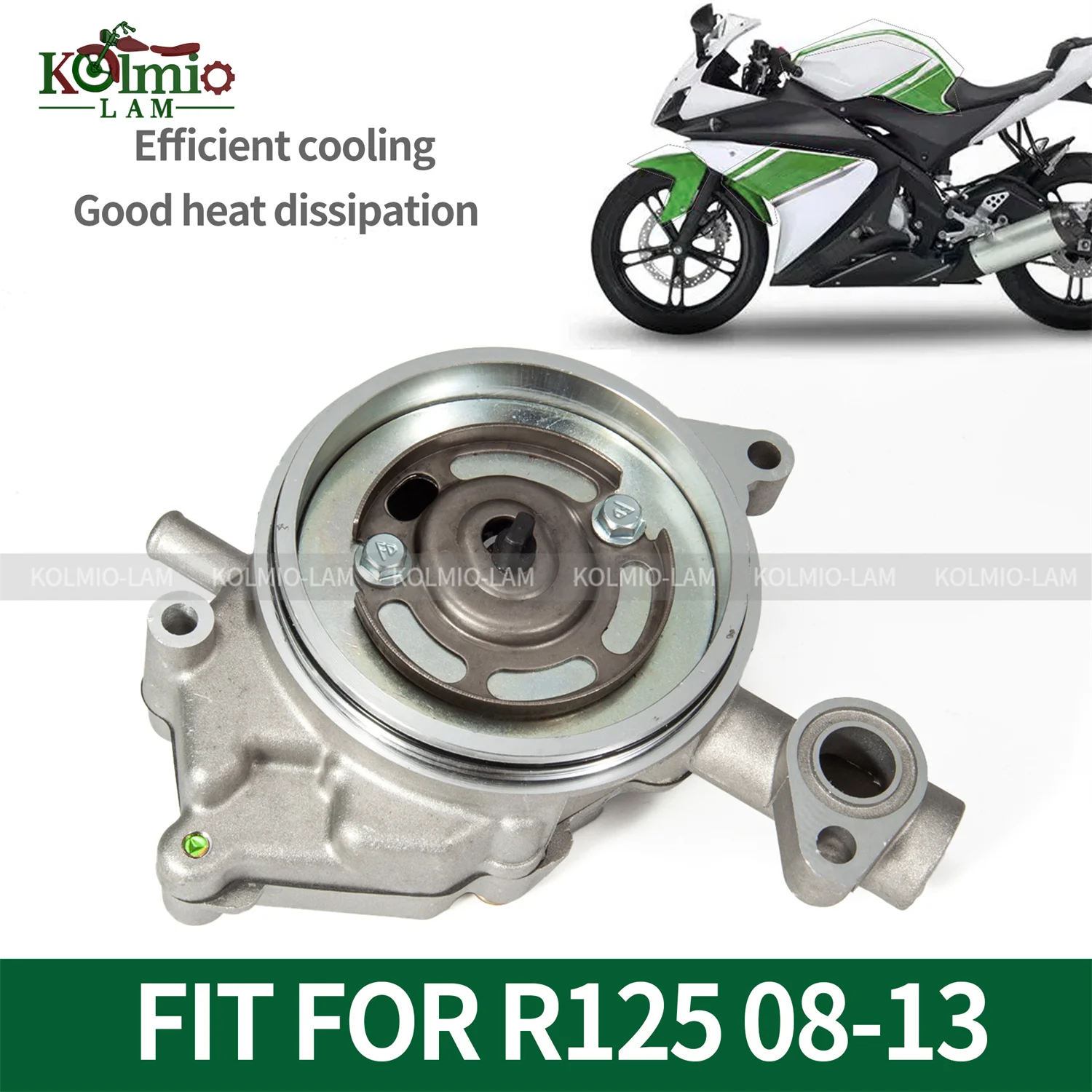 

Подходит для Yamaha YZF R125 2008-2013, водяной насос мотоцикла в сборе