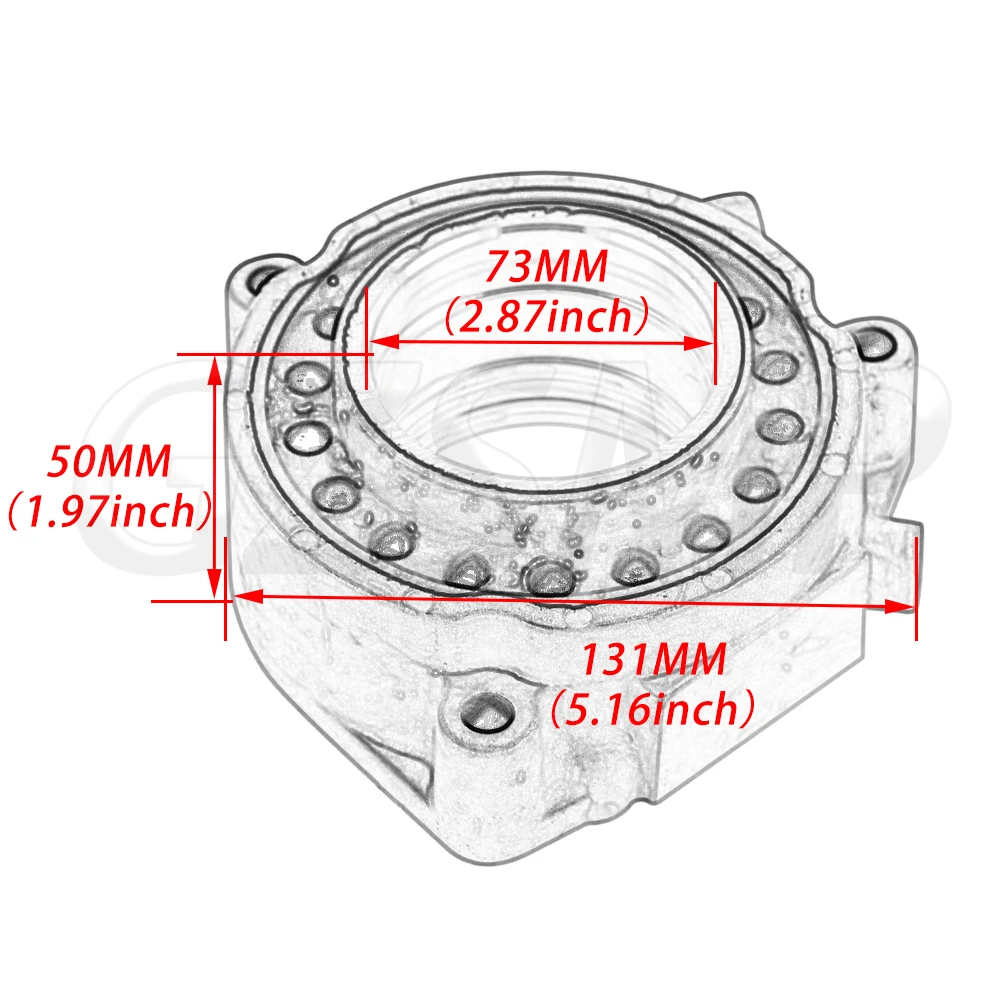 Fit for YAMAHA 1800 / 1900 08-24 BEARING HOUSING OE 6S5-45332-00-00, 6S5-45332-00-94,  003-406