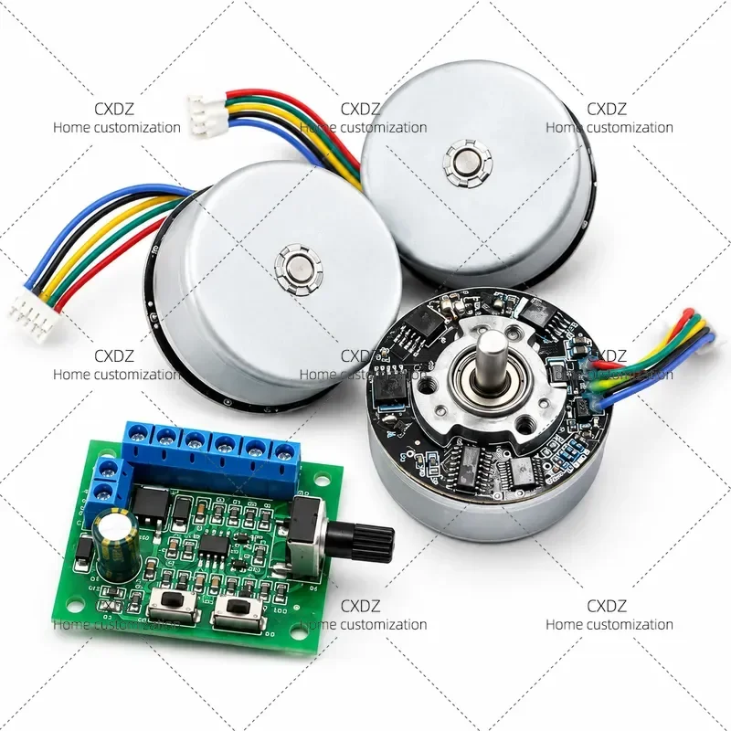BL4825 DC External Rotor Brushless Motor 12V 16.8V Supports PWM Speed Regulation Forward and Reverse Rotation