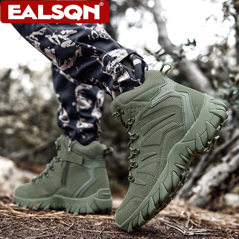 

Новые тактические тренировочные ботинки для мужчин, для походов на открытом воздухе, нескользящие, износостойкие, для рыбалки и охоты, размеры 39-46.