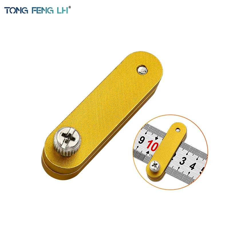 Woodworking Marking Positioning Tools Steel Ruler Straight Edge Limit Adjustment Positioning Blocks Woodworking Accuracy Aid