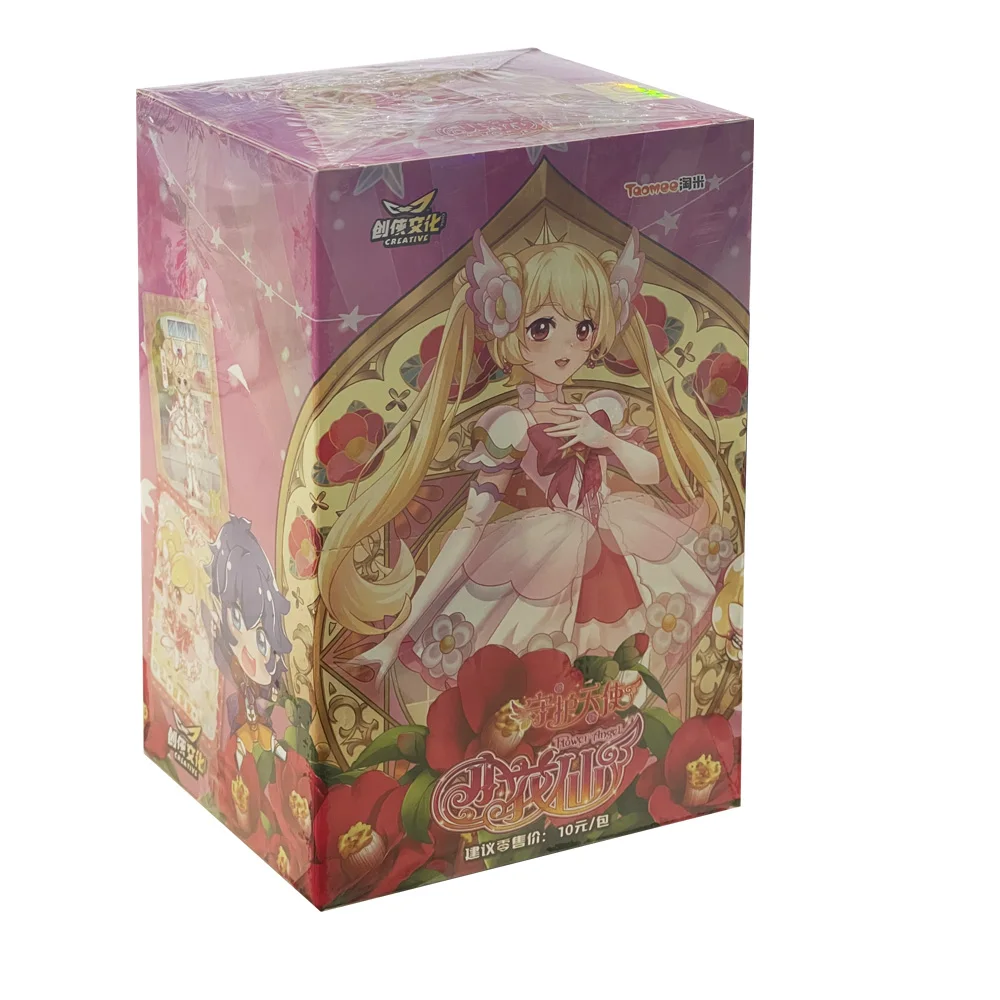New Little Flower Fairy Cards TCG Anime Booster Box Trading Collection card SSR SSP Shiny cards Child toy