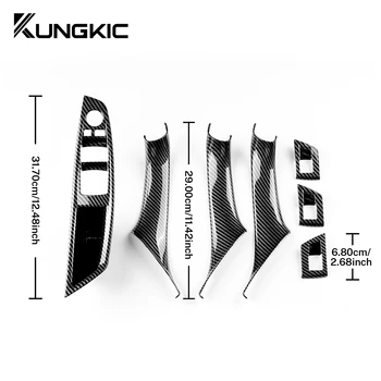 Voor BMW 520i 523i 525i 528i 530i F10 F11 5 Serie 2011-2015 2016 2017 Hoge Kwaliteit ABS Passagiersdeur Panel Handvat Pull LHD RHD