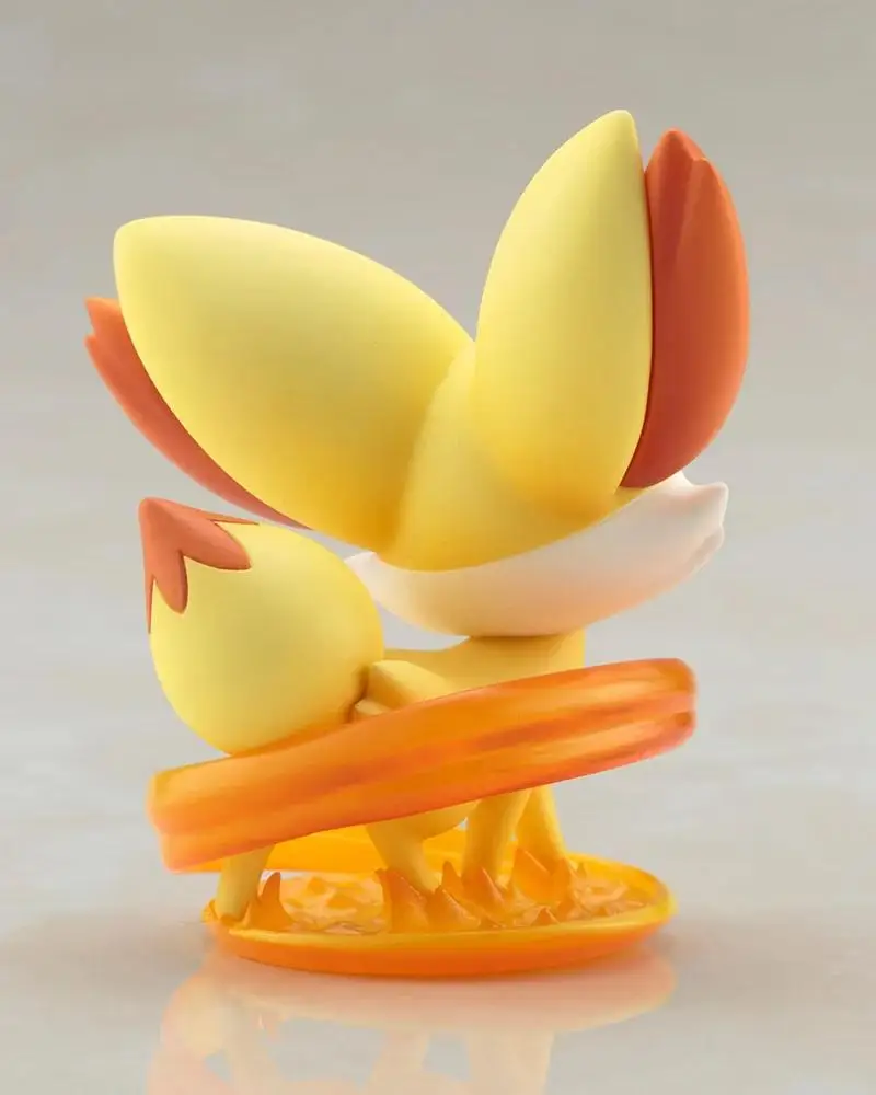 100% en stock, original de Kotobukiya, Pokemon ARTFX J Serena con Fokko 1/8, Serena con Fennekin PV296, figuras de acción de anime coleccionables.