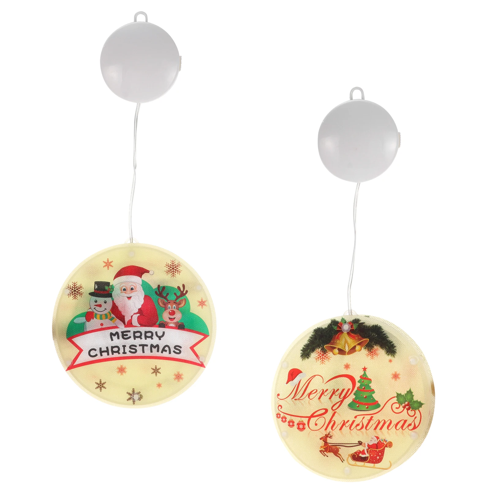 

Stars Decorative Lights 2Pcs PVC Color Printing PP Material Xmas LED Cup Lamp nament Party Christmas