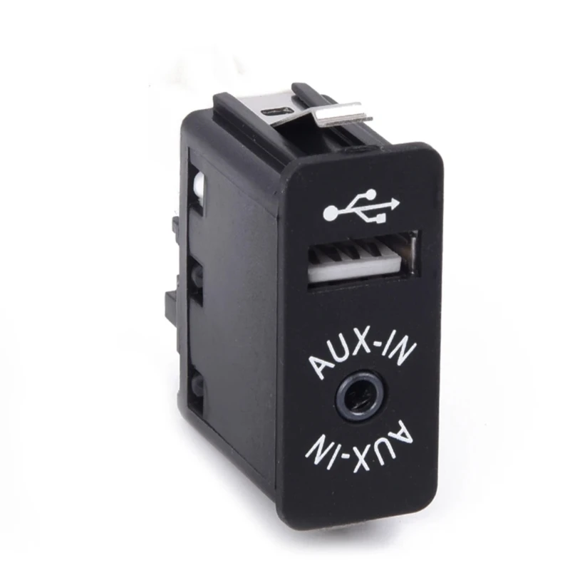 

Auto Accessory for E60 E61 E63 E64 Replace 9237653 AUX In Plug Socket Adapter