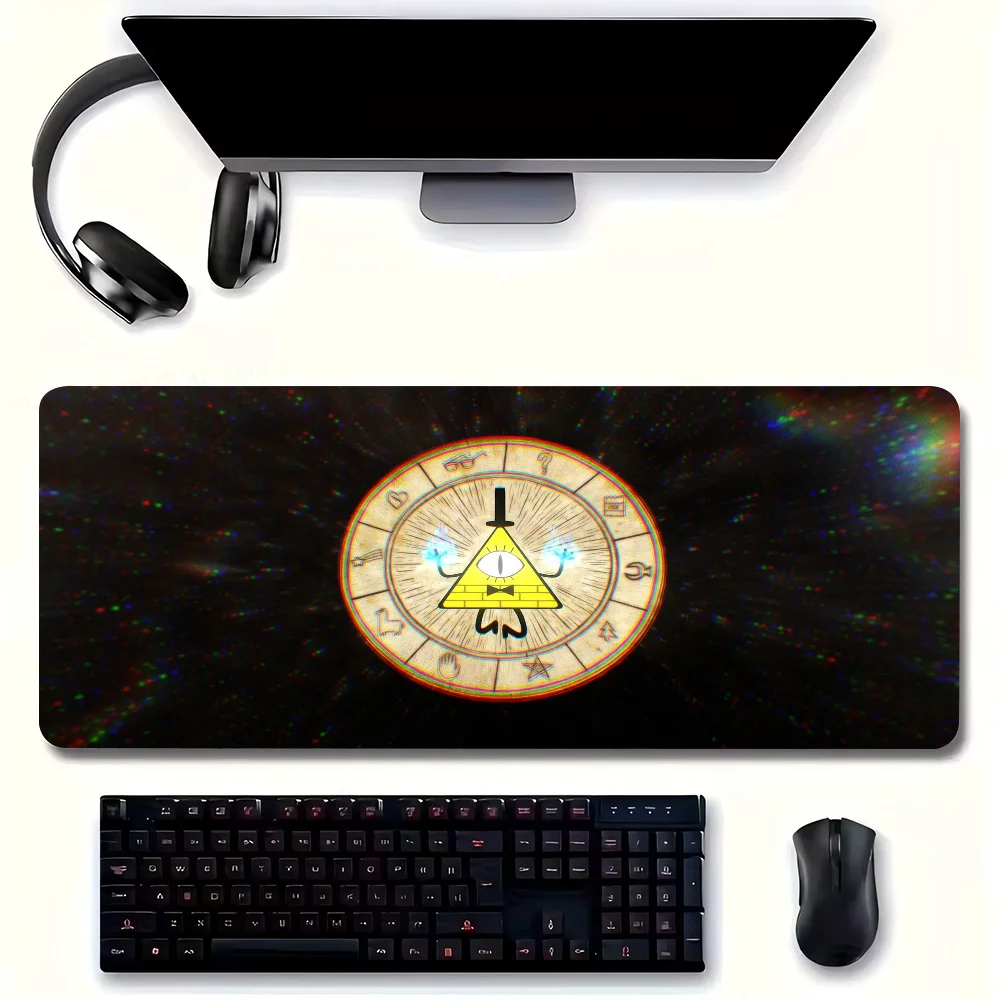 Bill C-Cipher Mousepad Non-slip Suitable For Office Computers Laptops E-sports Game Desk Mats XXL Keyboard