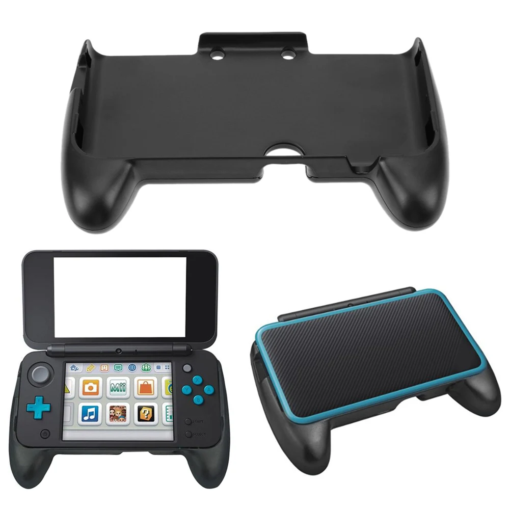 Protective Support Case ABS Plastic Console Gamepad Hand Grip Black Accessories for Nintendo NEW 2DS LL 2DS XL Console