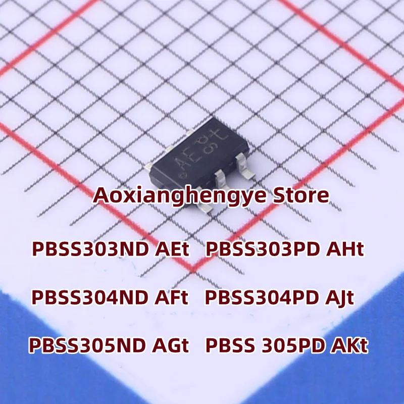 10PCS PBSS303ND PBSS304ND PBSS305ND PBSS303PD PBSS304ND PBSS305ND SOT457 SOT23-6 Low VCEsat (BISS) transistors