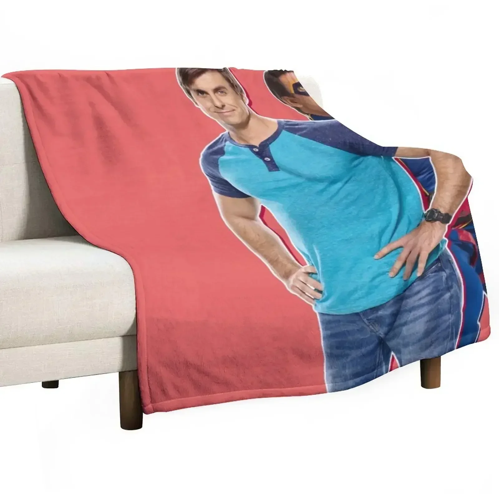 The Secret Behind The Mask - Ray Throw Blanket Stuffeds decorative Plush Decoratives Nap Blankets