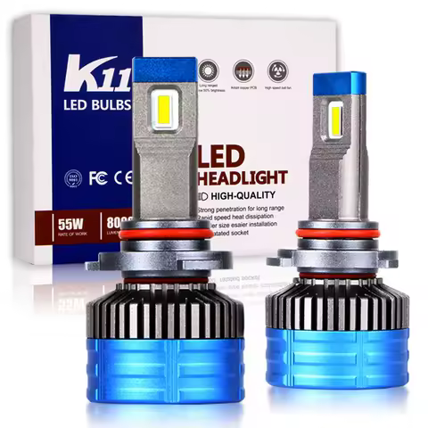 LED H4 Headlamp k11 H7 LED Bulb Canbus 6500K Fog Light Spotlight H4 H7 H8 H11 H1 9005 9012 Car LED Lamp Headlights Bulb