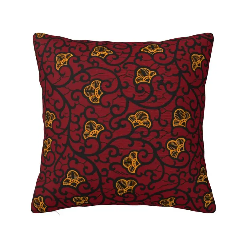 Ethnic Tribal Traditional Geometric Ankara African Print Cushion Cover Velvet Throw Pillow Case Home Decorative Sofa Pillowslip