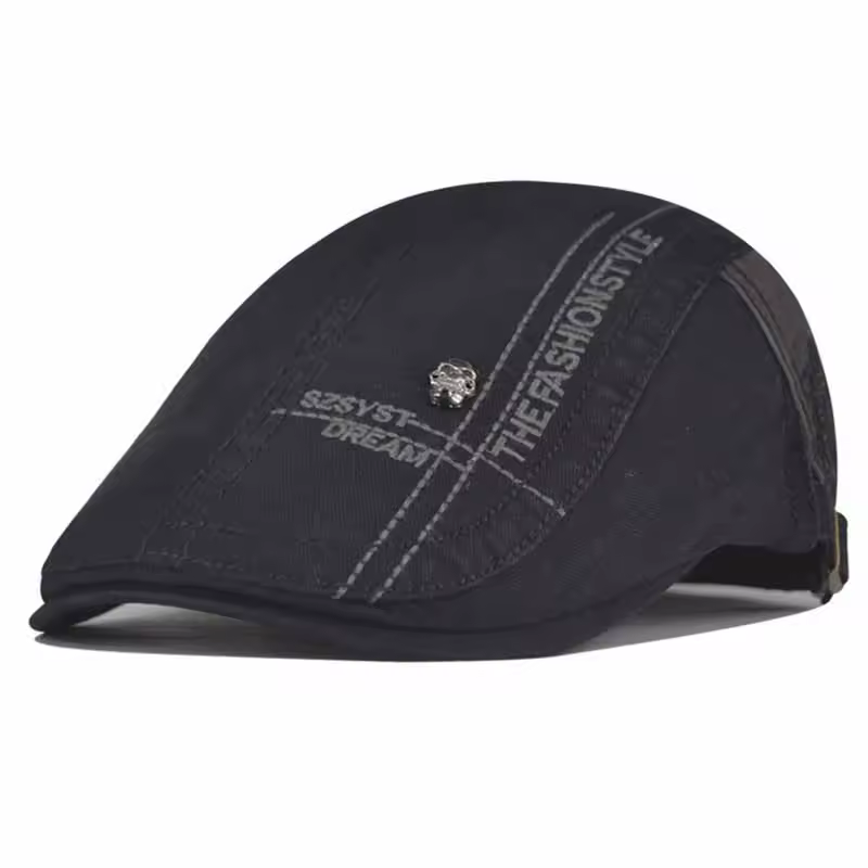 2025 New Unisex Cotton Beret Skull Cap Casual Fashionable All-purpose Four Seasons Style Men's /Women's Matching Cap Newsboy Hat - Image 4