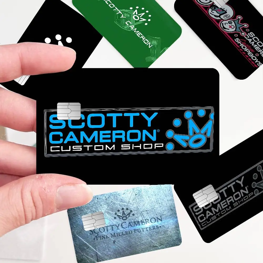 S-Scotty Logo C-Cameron Anmie Sticker Film Skin Cover For Credit Card Debit Bank Card Front