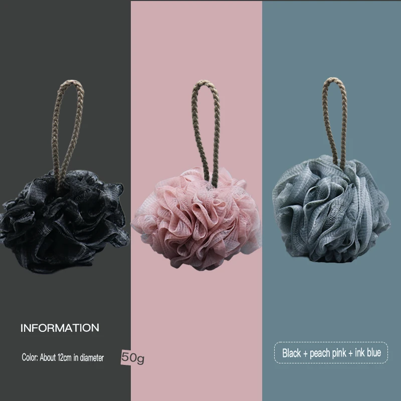 

Aige Bath Balls Are Soft And Large, Suitable For Back Rubbing During Showers To Create Foam