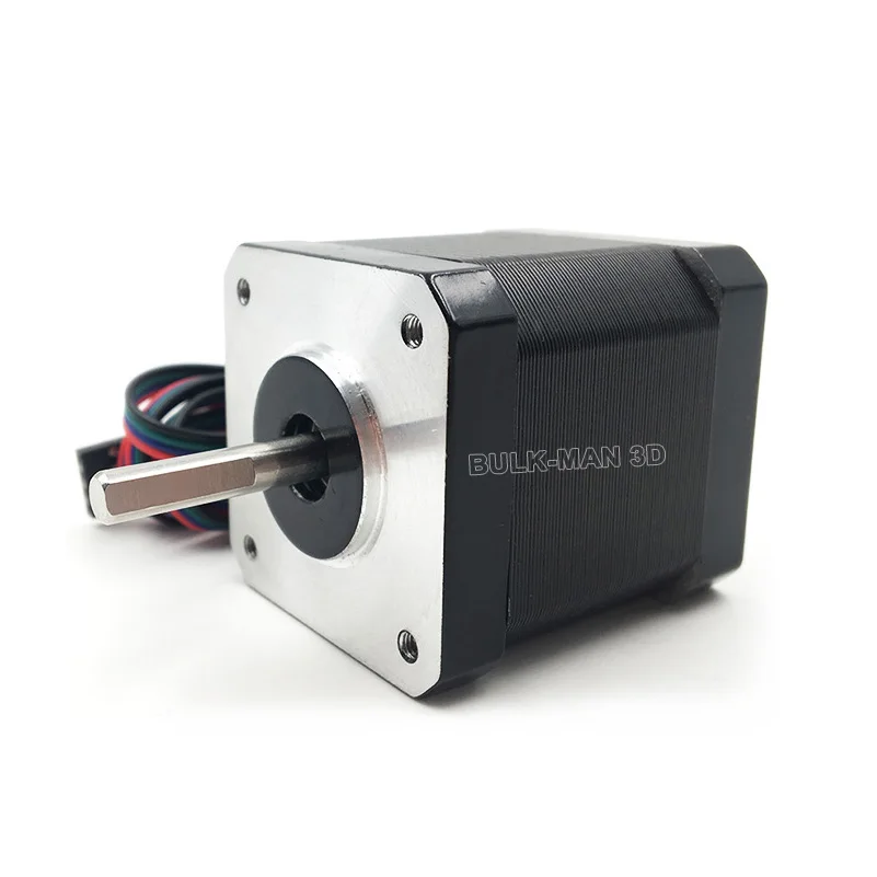 Nema 17 Stepper Motor 48mm Body 5mm Shaft Holding Torque 0.56N.m 1.7A for CNC Laser and 3D Printer