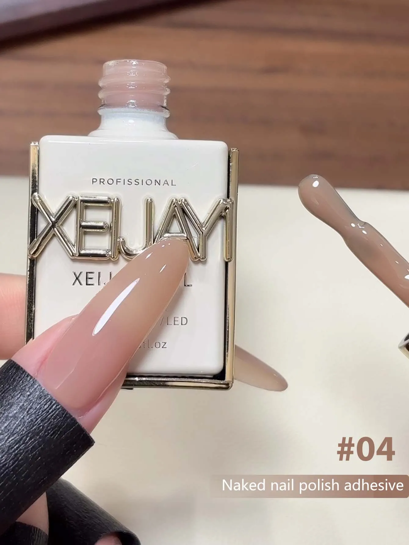 15 مللي عارية جيل للأظافر البولندية الأظافر هلام البولندية ، شبه دائمة ورنيش مسمار الغراء نقع قبالة الأشعة فوق البنفسجية LED طلاء الأظافر مانيكير مستلزمات الأظافر