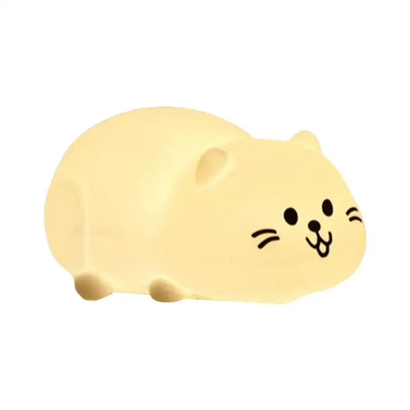 

Night Light For Kids Tap Control Cat Nightstand Lamp Cute 3-Level Dimmable Rechargeable Light For Home Decor Study Desk Bedroom