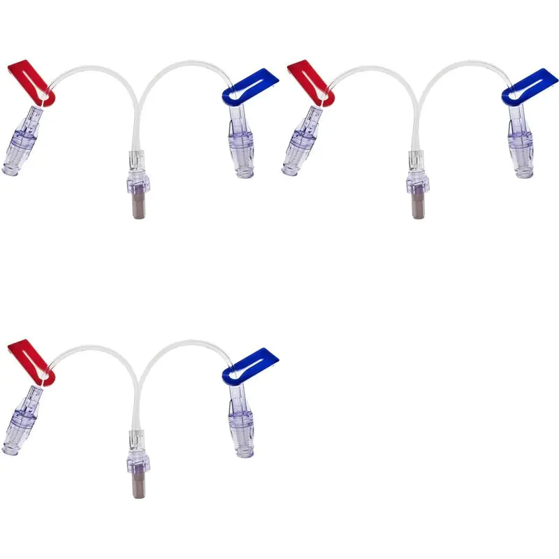 AA20-75Pcs IV Extension Set,2-Way I-V Extension Set,I-V Tubing For Lab And Veterinary
