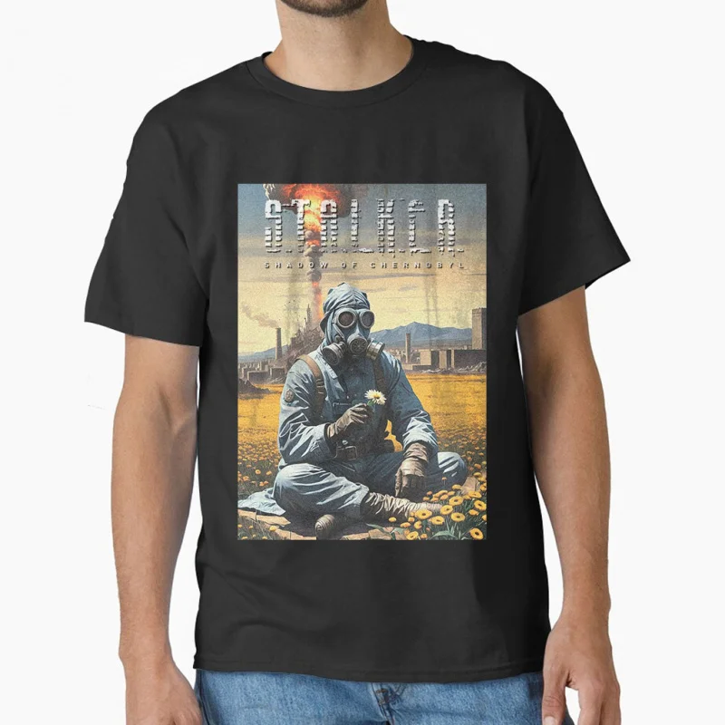 

S.T.A.L.K.E.R. 2 Heart of Chornobyl 0813# Stalker Video game Pripyat Exclusion Zone Gift T shirt for men Large size Tops S-6XL