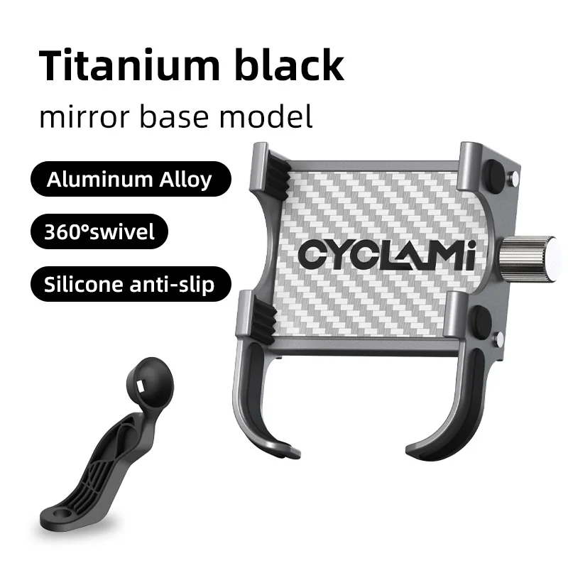 CYCLAMI Universele Fietsen Telefoon Houder Aluminium Fietsstuur Telefoon Beugel Telefoon Mount MTB Racefiets Accessoires