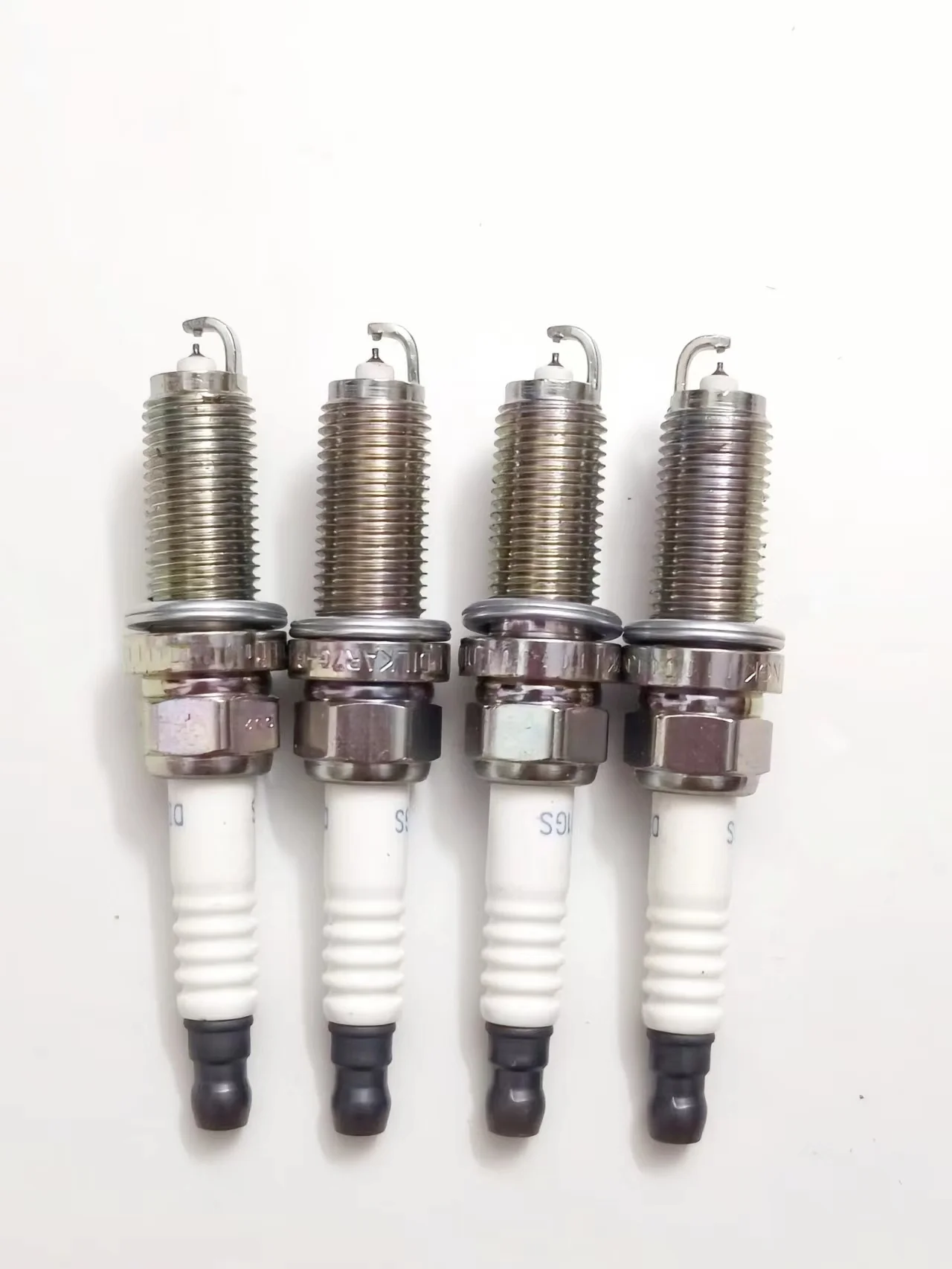 4pcs DILKAR7G11GS 91578 Dual Iridium Spark Plugs 12290-5A2-A01 Fit for Honda CIVIC ACCORD CR-V 2.4 for Acura ILX TLX 2.4L