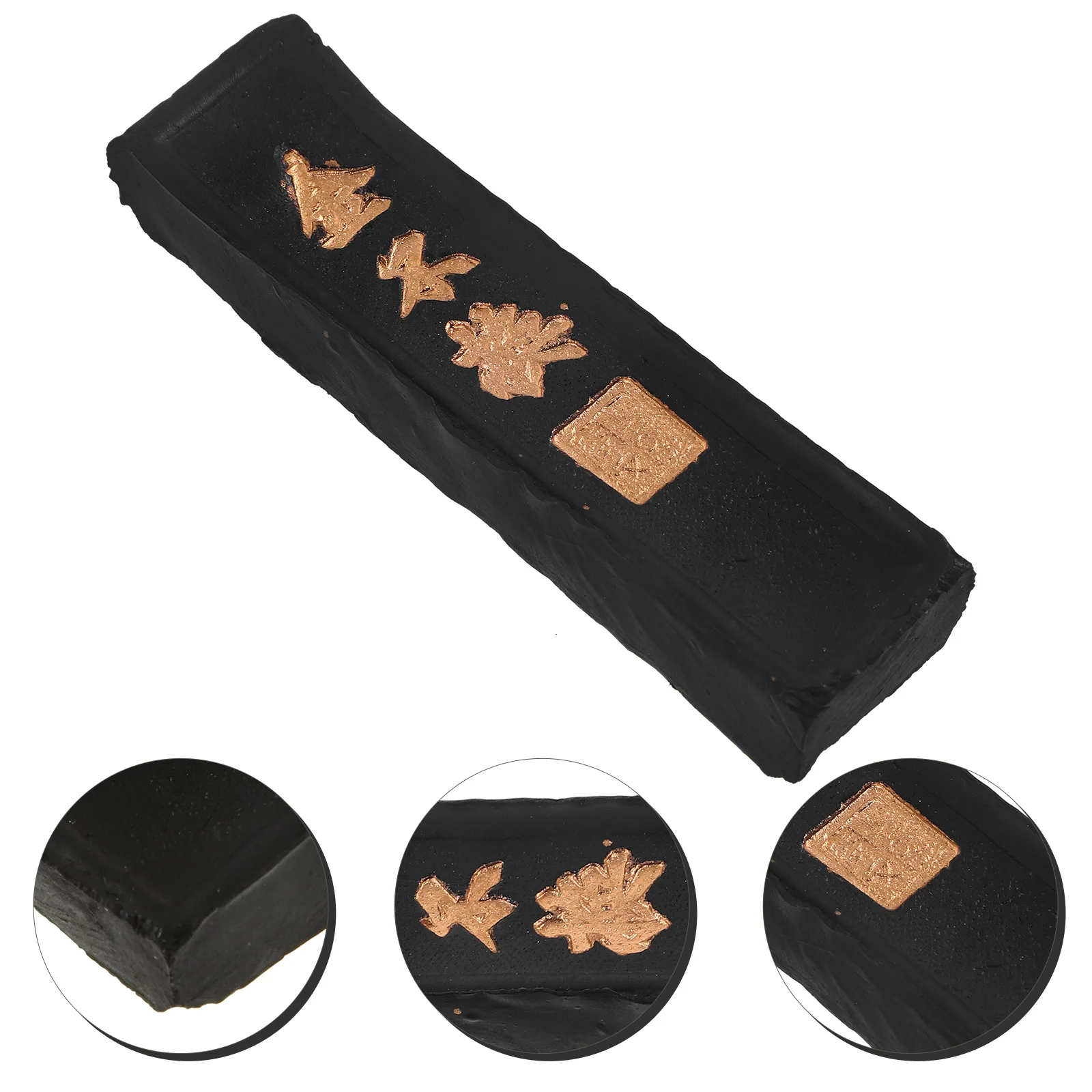 

Gold Not Exchange Ink Stick Handmade Chinese Calligraphy Painting Ink Block For Students Beginners Artists Tea Ceremony