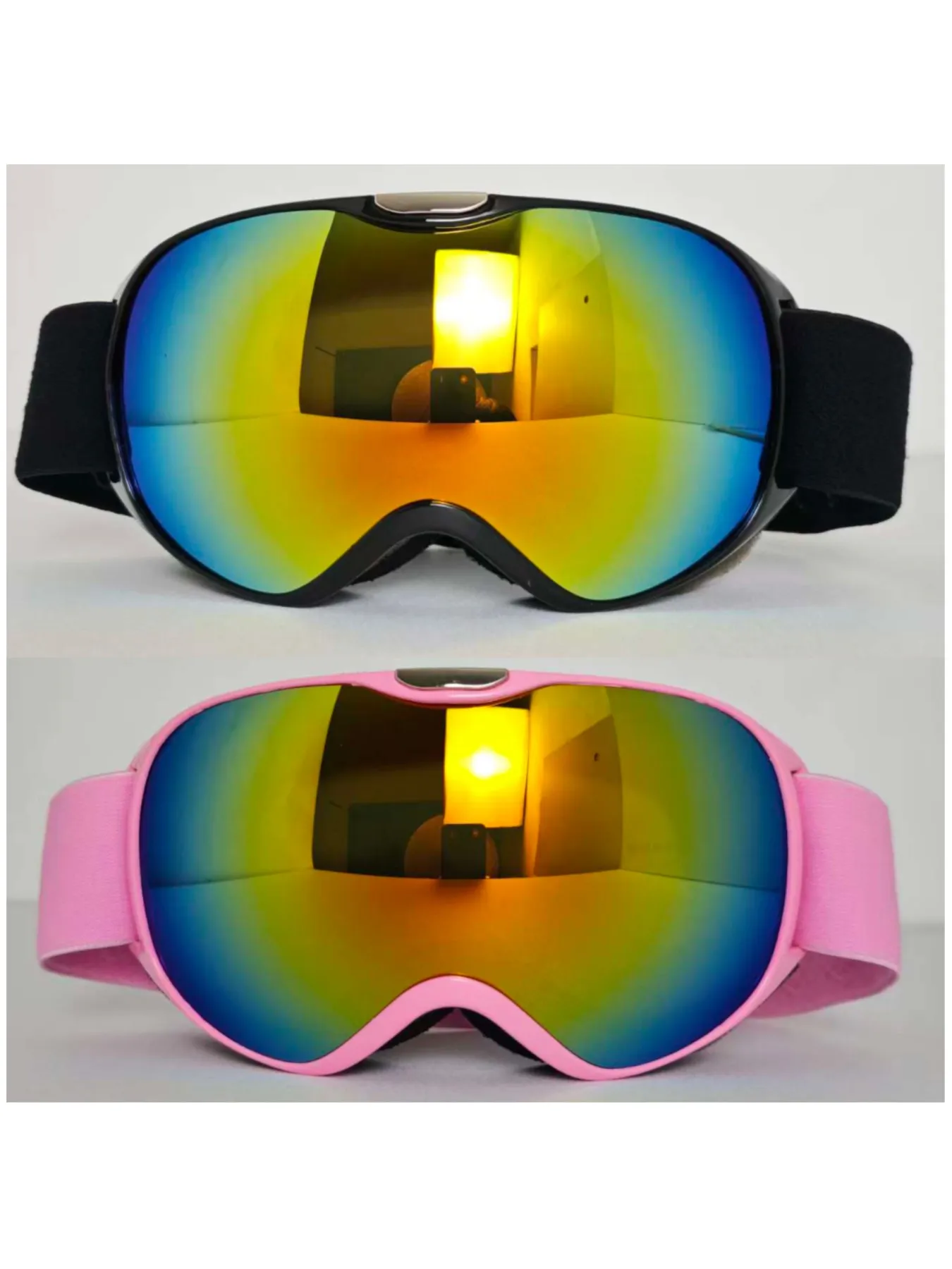AliExpress FBFU Kids Anti-Glare Ski Goggles, Perforated Vent Anti-Fog Crystal Lens, Wind Chill & Snow Proof Family Ski Holiday Accessories