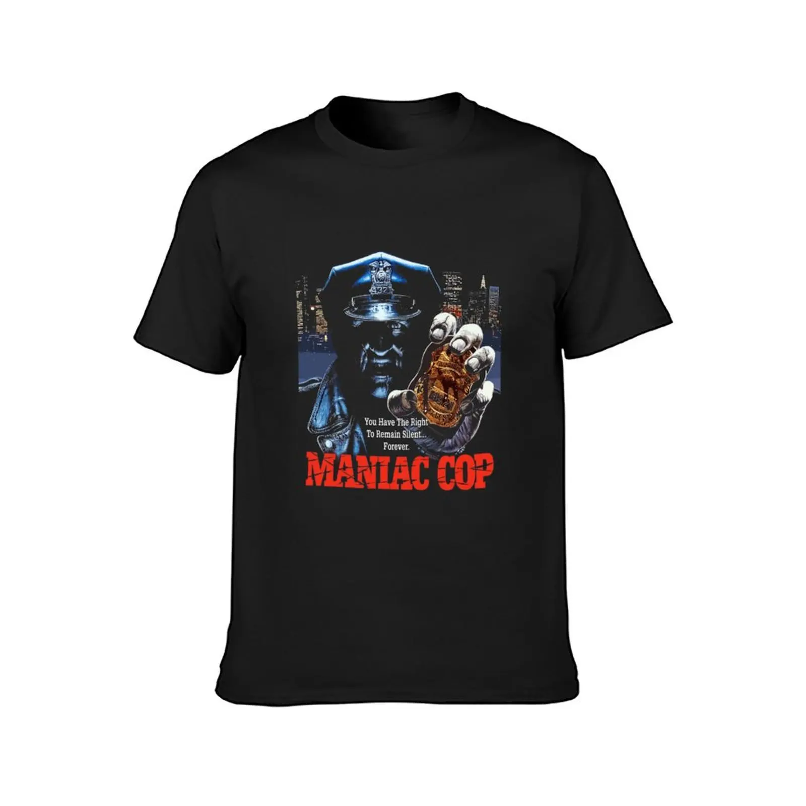 Maniac Cop T-Shirt Aesthetic clothing korean fashion Men's t-shirts