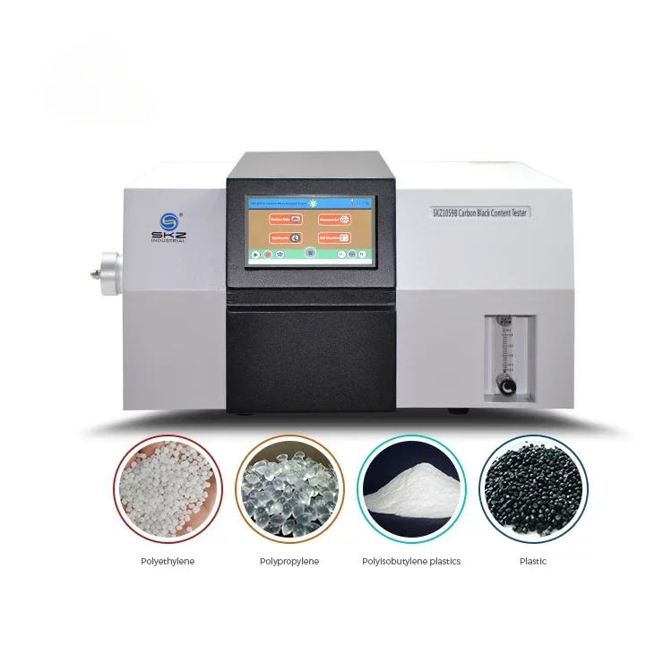 Carbon Black Content Testing Machine SKZ1059B for Rubber Industry, High Precision Industrial Tester